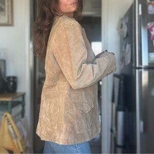 Liz Claiborne Genuine Suede Blazer